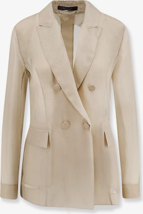 Max Mara Blazer Mxeslogan in seta - MAX MARA - gender_Woman