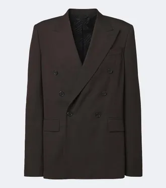 Acne Studios Pinstripe double-breasted blazer
