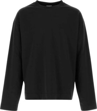 Dries Van Noten Hegland T-shirt - Heren - Sweatshirts - Zwart - L - Katoen - Hoodies & sweatvesten