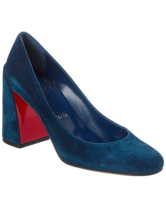 Christian Louboutin Miss Sab 85 Suede Pump