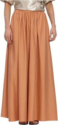 Est'seven Rokken, Dames, Oranje, M, Aylin Skirt