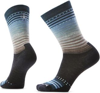 Smartwool Everyday Stitch Stripe Crew Multifunktionssocken - Unisex | grau