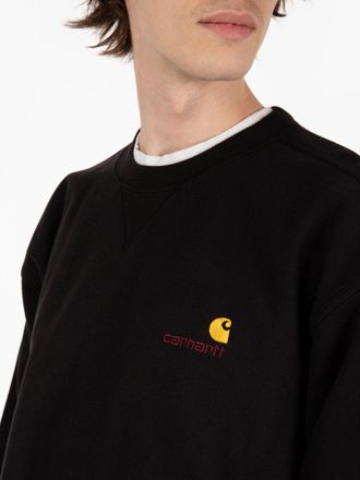 Carhartt Work in Progress American script sweat black