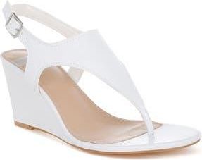 Rag & Co. Wami Wedge Sandal in White at Nordstrom Rack, Size 7.5