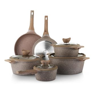 KASANOVA Batteria Terra di Kasanova, 10 pezzi