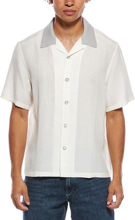 Rag & Bone Rag & Bone Avery Linen-Blend Slub Shirt