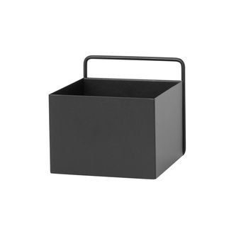 Ferm Living Wall Box quadratisch, schwarz