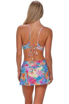 Sunsets Sporty Swim Skirt Bottoms in Aloha Vista at Nordstrom, Size X-Large