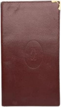 Cartier Pre-owned Wallets, female, Red, Size: ONE SIZE Pre-owned Vintage Wallet
