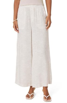 Splendid Angie Stamp Print Palazzo Pants in Fawn Print at Nordstrom, Size X-Small