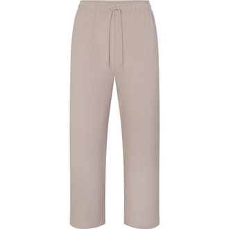 SKIMS Straight Leg Stretch Lounge Pants in Linen at Nordstrom, Size X-Large