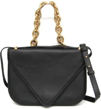 Bottega Veneta Pre-owned Cross Body Bags, female, Black, Size: ONE SIZE Pre-owned Cross Body Bag