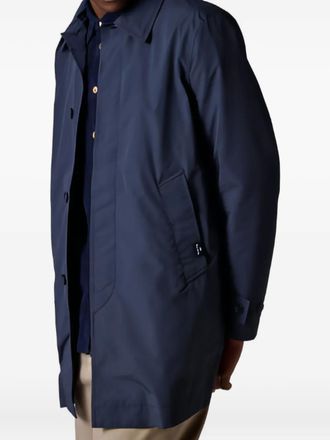 Paul Smith Cappotto Mac con bottoni - Blu