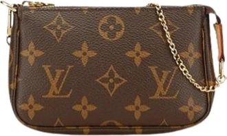 Louis Vuitton Pre-owned Mini Bags, female, Brown, Size: ONE SIZE Pre-owned Canvas louis-vuitton-bags