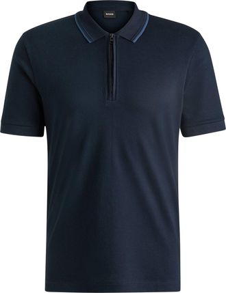 HUGO BOSS Mens H-paras 59 Dark Blue Cotton - Size X-Large