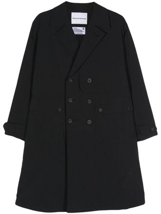 White Mountaineering Cappotto doppiopetto - Nero
