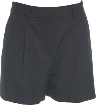 ottod'Ame Pleated Bermuda Shorts With Tailored Fit And Clean Closure