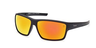 Timberland TB9277 Polarized 02D Mens Sunglasses Black Size 65