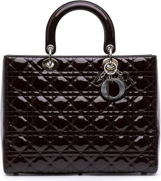 Dior Pre-owned Dior Large Patent Cannage Lady Dior Ladies FV96N2JJWO0C91GH