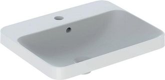 Keramag Keramag - Lavabo Empotrado Geberit Variform Rectangular, 550x450mm, Con