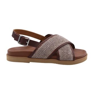Catwalk Miranda - female - CTWLK. - Flat Sandals - Brown - 8 UK - Shoes