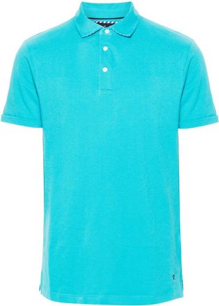Hackett short-sleeve cotton polo shirt - men - Cotton - L - Blue