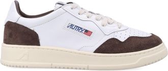 Autry Low-Top Sneakers in Smooth White Leather
