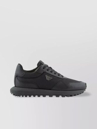 Emporio Armani logo low-top sneakers
