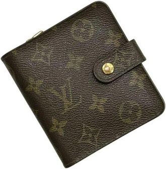 Louis Vuitton Pre-owned Vintage Monogram Bi-fold Wallet - - Pre-owned - Donna - Marrone - ONE SIZE