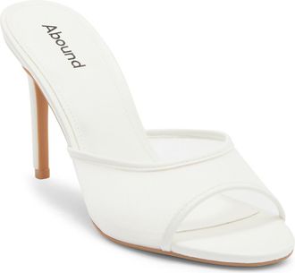 Abound Paz Spike Heel Sandal in White Eggshell at Nordstrom Rack, Size 8.5