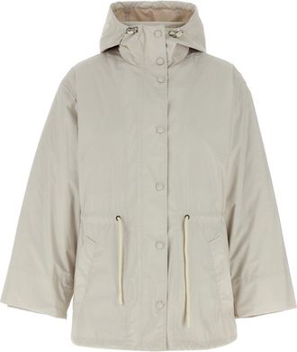 Yves Salomon Beige 2-in-1 parka