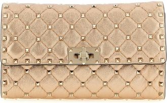 Valentino Garavani Pink Rockstud Spike Shoulder Bag