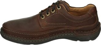 Clarks Schoenen, Heren, Bruin, 43 EU, Leer, Nature Three