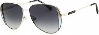 Kate Spade New York Ladies Black Aviator Sunglasses KSNAVYGS