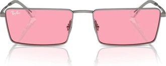 Ray-Ban Sunglasses Rb3741 004/84 Emy Silver/Pink Unisex