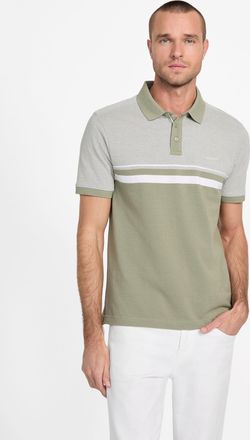 Guess Teo Color-Block Striped Polo