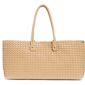 Moda Luxe Woven Stitch Shoulder Bag in Natural at Nordstrom Rack