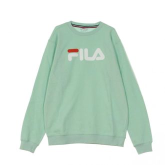 Fila Sweatshirts, male, Green, Size: XL Crewneck Sweatshirt Pure Crew Sweat