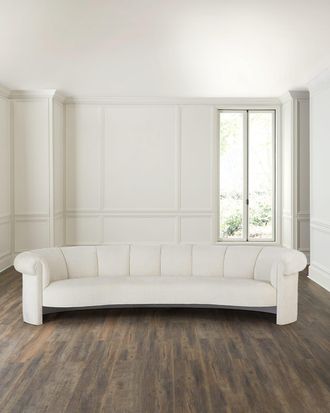 Haute House Home Colette Chenille Sofa, 125