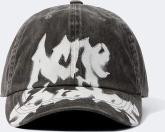 Acne Studios Logo cotton twill baseball cap
