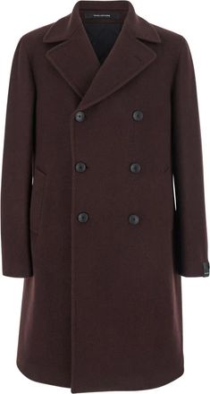 Tagliatore Cappotto Arden doppiopetto - Marrone