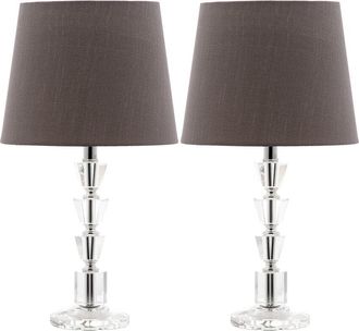 Safavieh Harlow Tiered Crystal Lamp