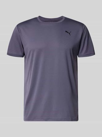 Puma Regular Fit Sport-T-Shirt mit Logo-Print Modell TAD Essential in Dunkelgrau, Gr&ouml;&szlig;e XXL