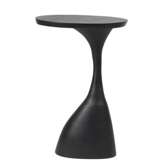 Light & Living Light&living - Mesa Auxiliar Macau Negro Mate - 40x33x61 Cm