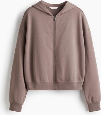 H&M Hoodiejacke - Brown