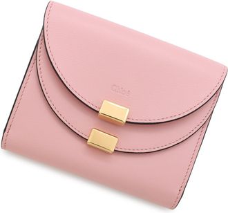 Chloé Pink Leather Wallet (Bi-Fold) (Pre-Owned)