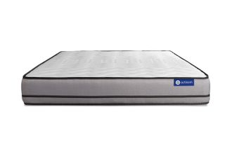 Actisom Actisom - Matelas Actiflex Night 135x200cm, Ressorts Ensach&eacute;s, Confort: Tr&egrave;s Ferme, 3 Zones De Confort