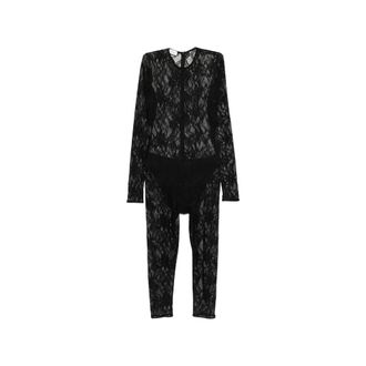 Andamane Sheila Floral-lace Jumpsuit