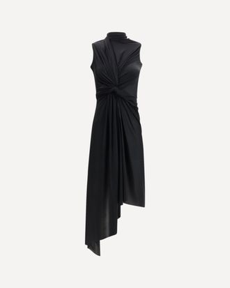 Balenciaga Draped midi Dress Female 38