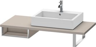 Duravit Duravit Vero Armario Base Para Consola, 6547, 1 Compartimento Abierto, 400mm, Color (frente/cuerpo): Terra Mate - Ve654701414